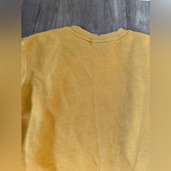 Ole Smoky Tennessee Moonshine Sweatshirt Crewneck Yellow Tan Smoky Mts Size S M - Picture 8 of 10